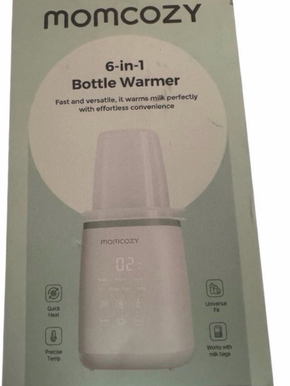 Momcozy 6-in-1 Bottle Warmer - White